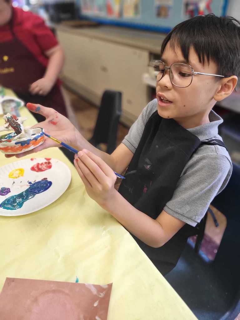 Rock County Christian School Art Class