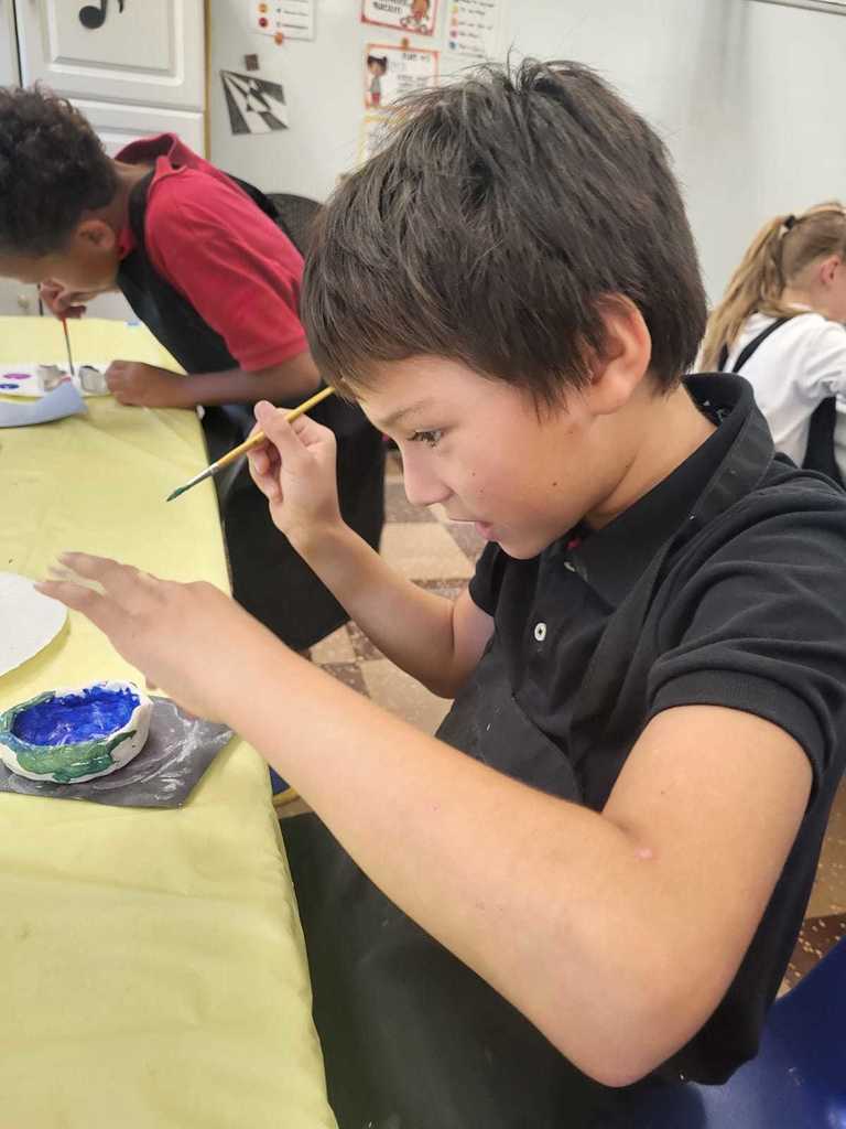 Rock County Christian School Art Class