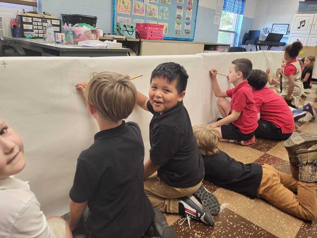 Rock County Christian School Art Class