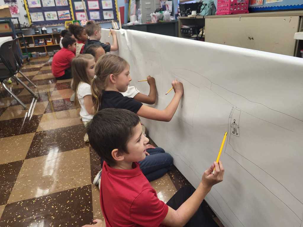 Rock County Christian School Art Class