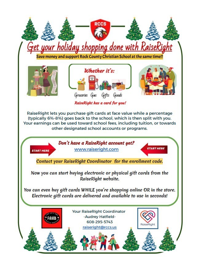 Rock County Christian School RaiseRight