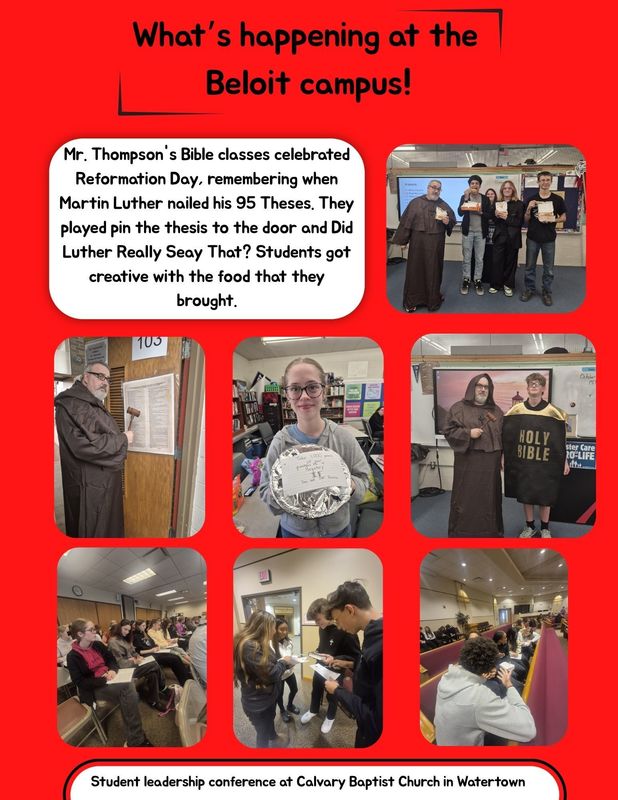 Rock County Christian School Notes from the Nest