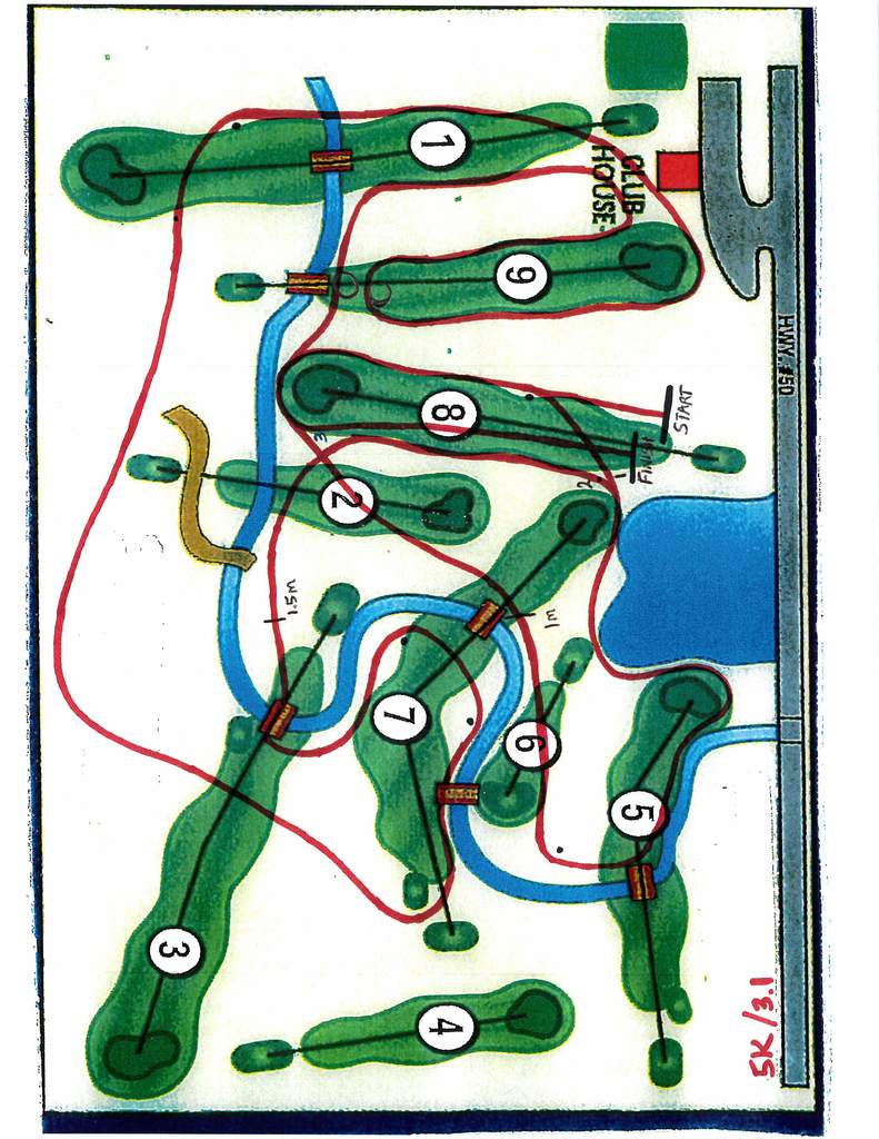 Bon Homme course map