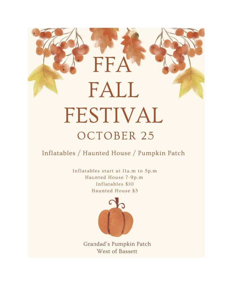 2025 RC FFA Fall Festival