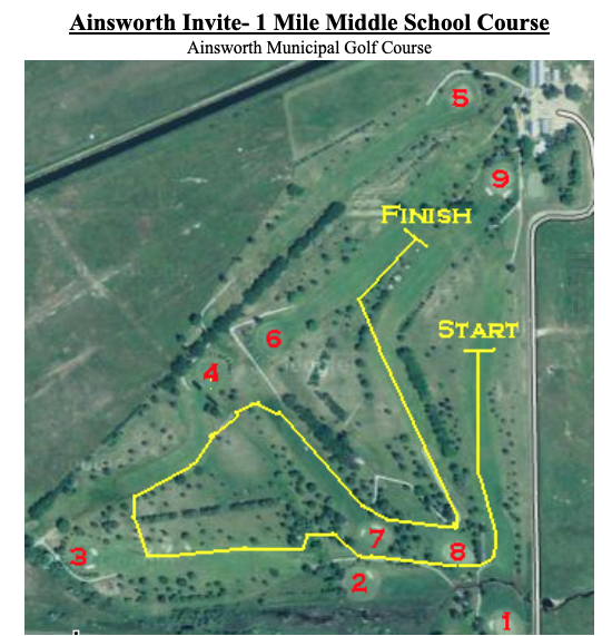 Ainsworth JH CC Map
