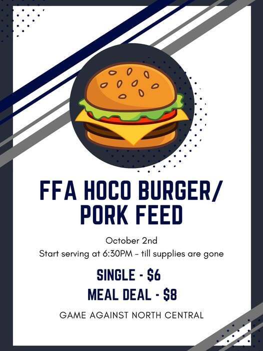 Boyd Co FFA Burger/Pork Feed Flyer