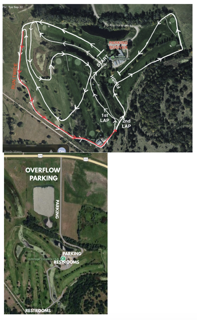 District D-4 Cross Country Map