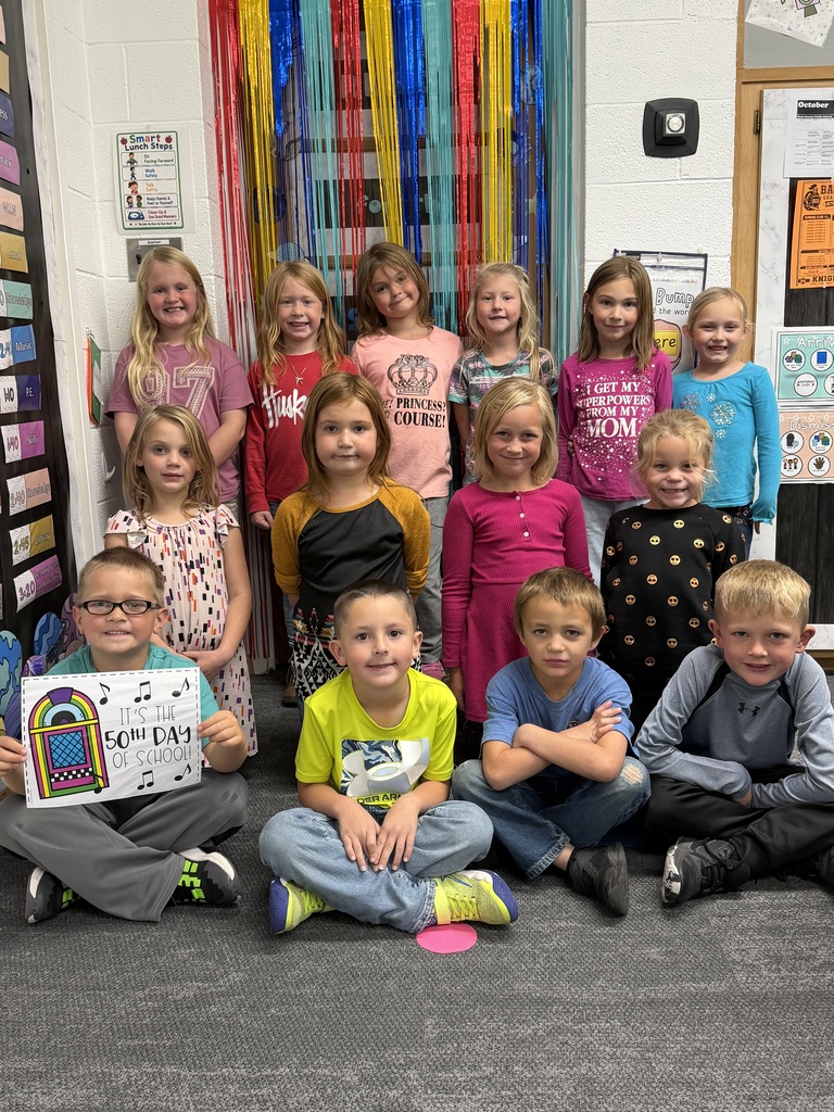 1st Grade 50th Day of School