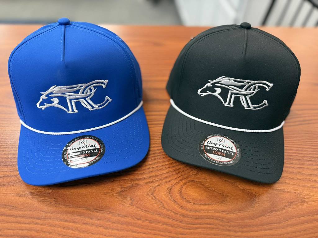 rock creek hats blue and black