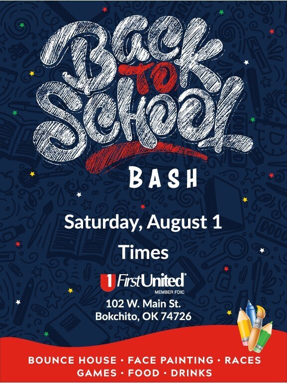 Back to school bash poster