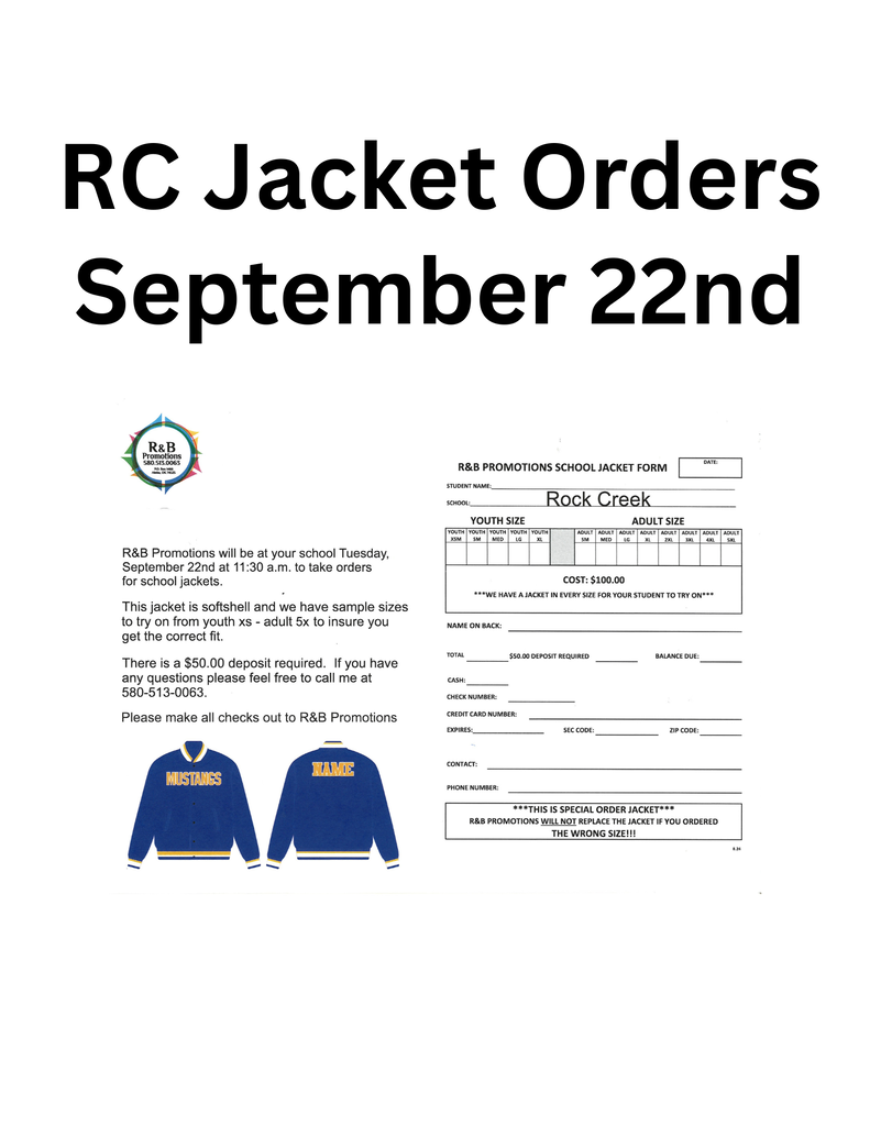 Jacket order