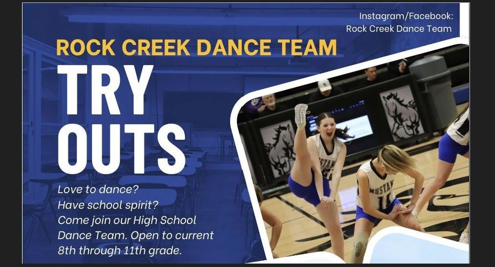 Rock Creek Dance Team Try Outs