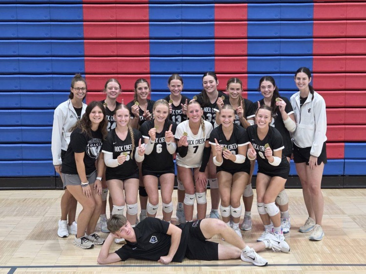 Rock Creek HS Varsity VB at Wabaunsee 8/30/2025