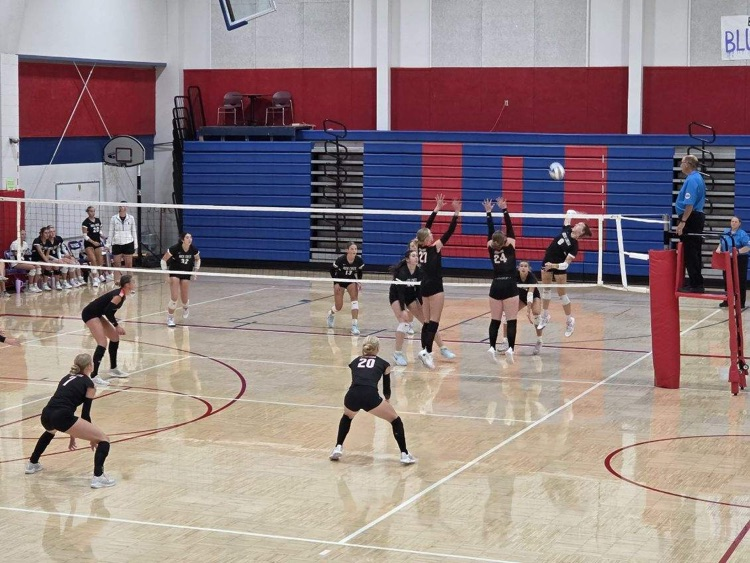 Rock Creek HS Varsity VB at Wabaunsee 8/30/2025