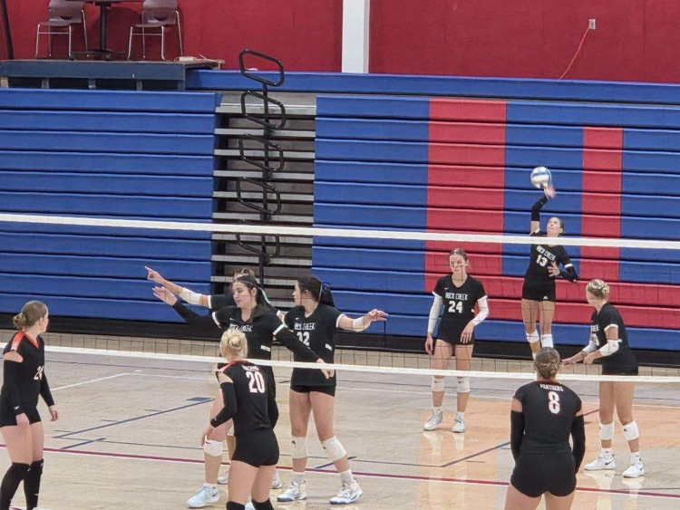 Rock Creek HS Varsity VB at Wabaunsee 8/30/2025