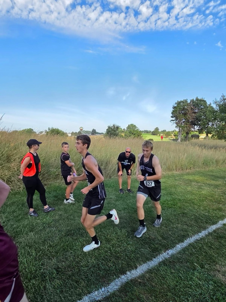 RCHS boys Cross Country competing at Wamego 9/13/2025
