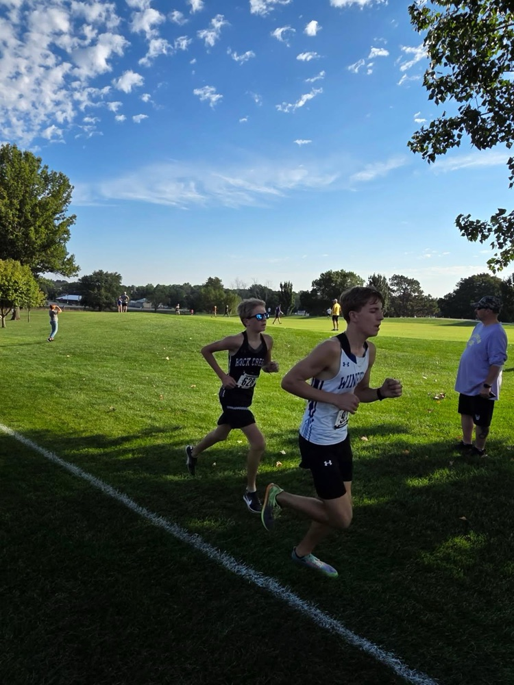 RCHS boys Cross Country competing at Wamego 9/13/2025