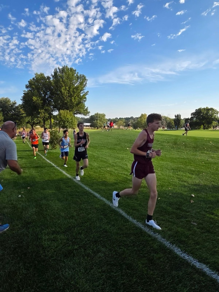 RCHS boys Cross Country competing at Wamego 9/13/2025