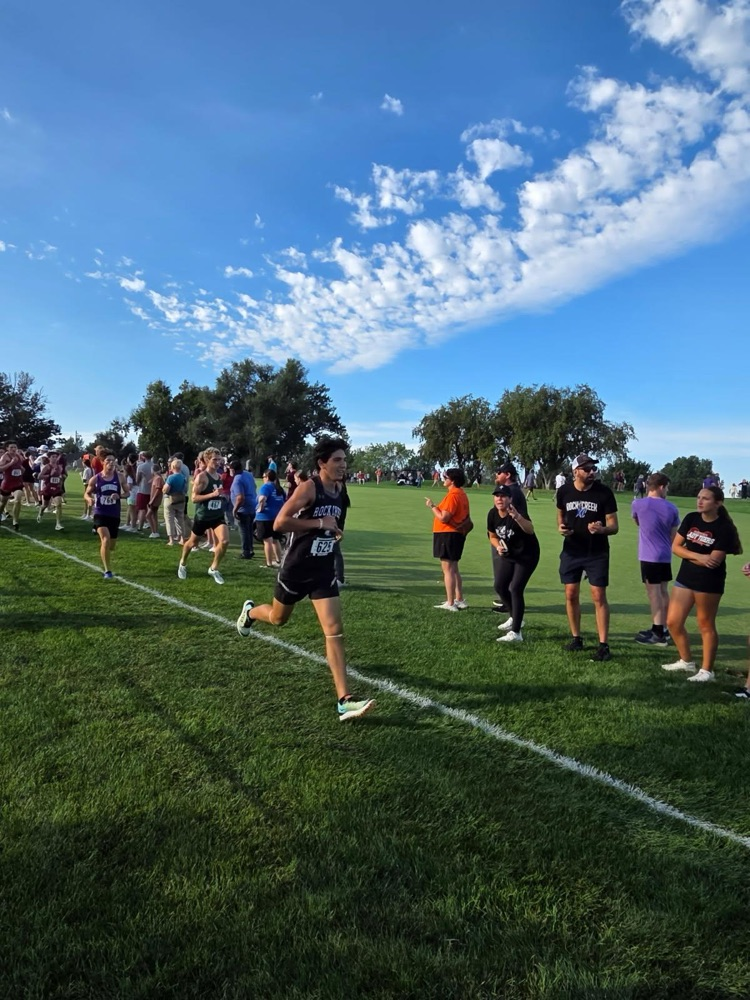RCHS boys Cross Country competing at Wamego 9/13/2025