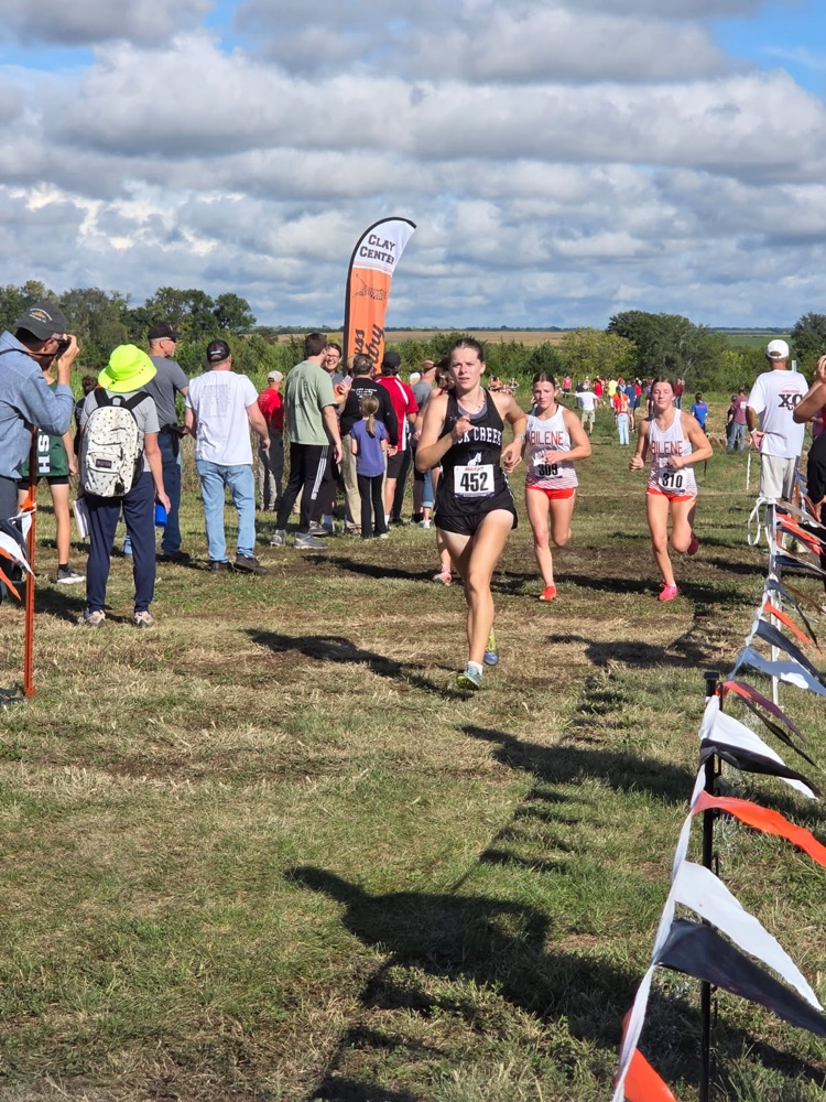 RCHS Girls Cross Country competing at Clay Center 9/18