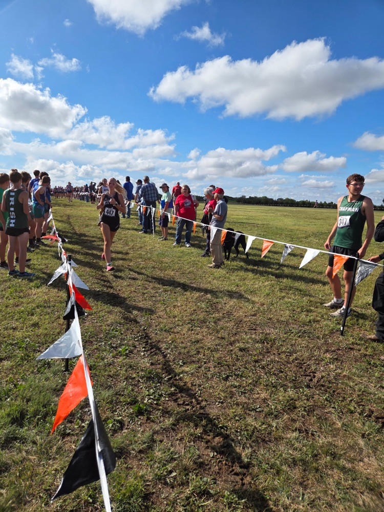 RCHS Girls Cross Country competing at Clay Center 9/18