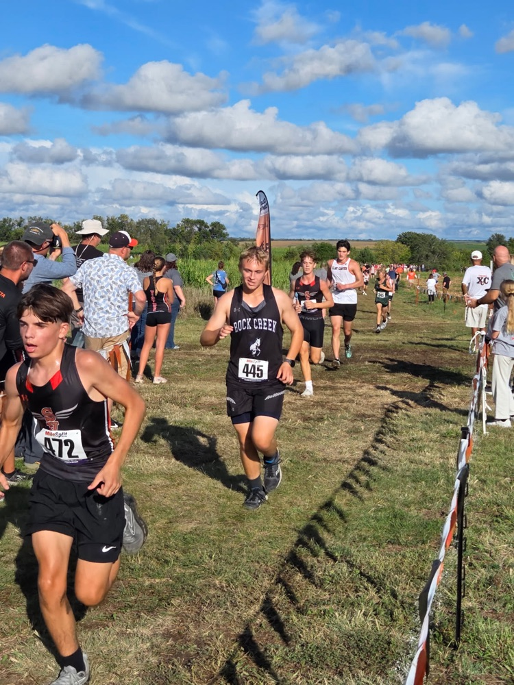 RCHS Boys Cross Country competing at Clay Center 9/18