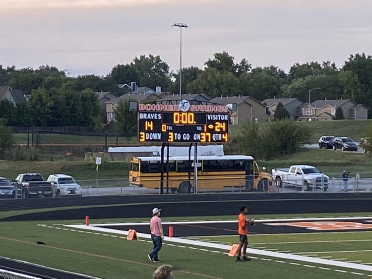 JV Football defeats Bonner Springs 24-14