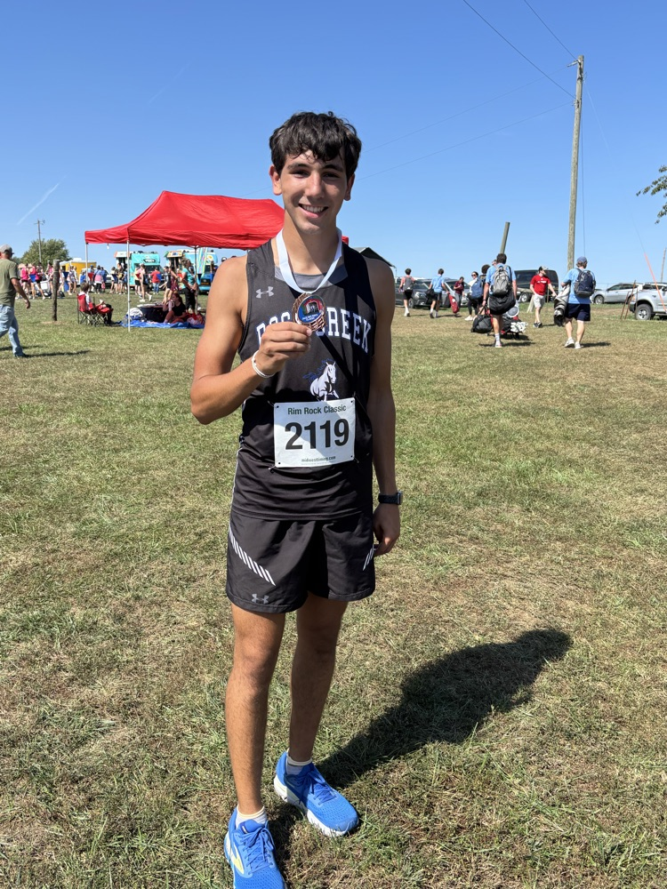 Liam Johnston placed 21st in the Blue Division at Rim Rock Farm 9/27