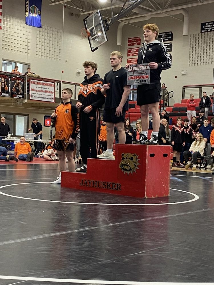 Wade Rottinghaus takes 2nd at the Jayhusker Tournament