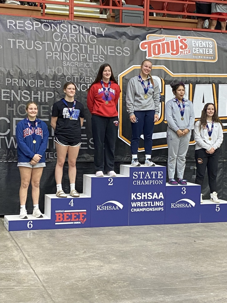 RaeLynne Wilson, 4th in 4A, 170lbs