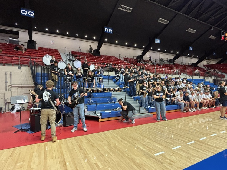 RCHS Band at the 4A Boys State Semifinal game!