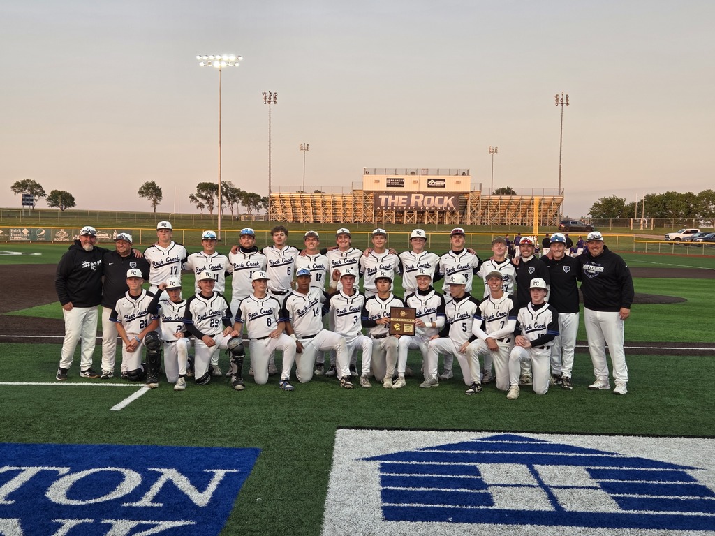 RCHS Varsity Baseball Regional 4A Regional Winners 5/19/2026