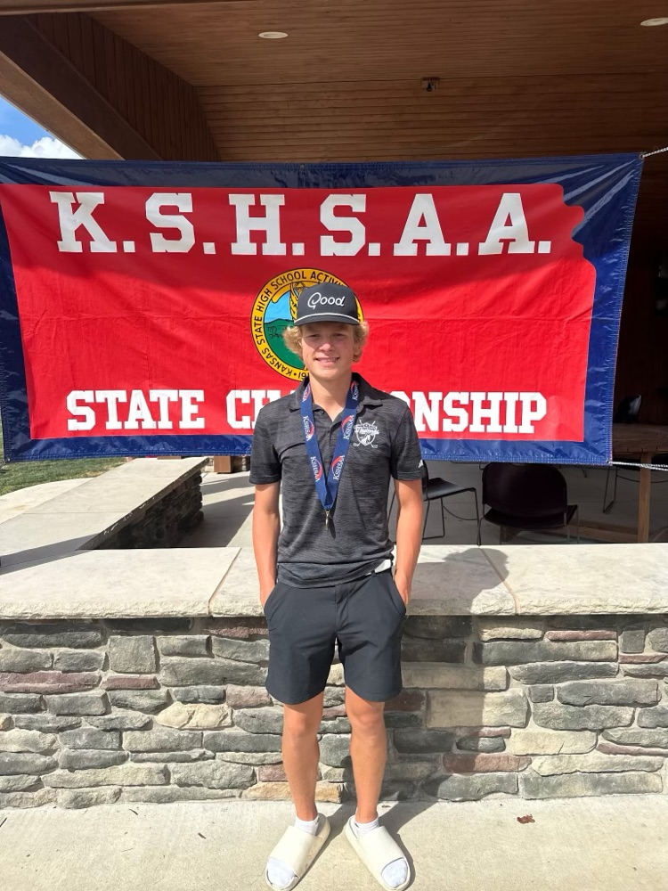 Hudson Edelman, 13th 4A State Golf Spring 2026!