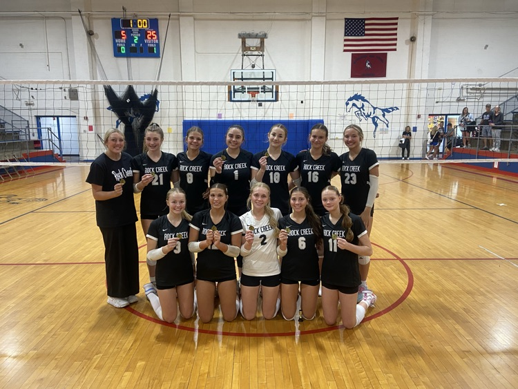 RC JV Volleyball takes 1st at Wabaunsee Saturday 9/5/2026