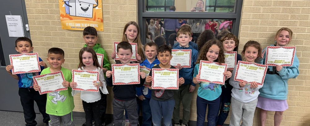 Dillon's April Class Leaders