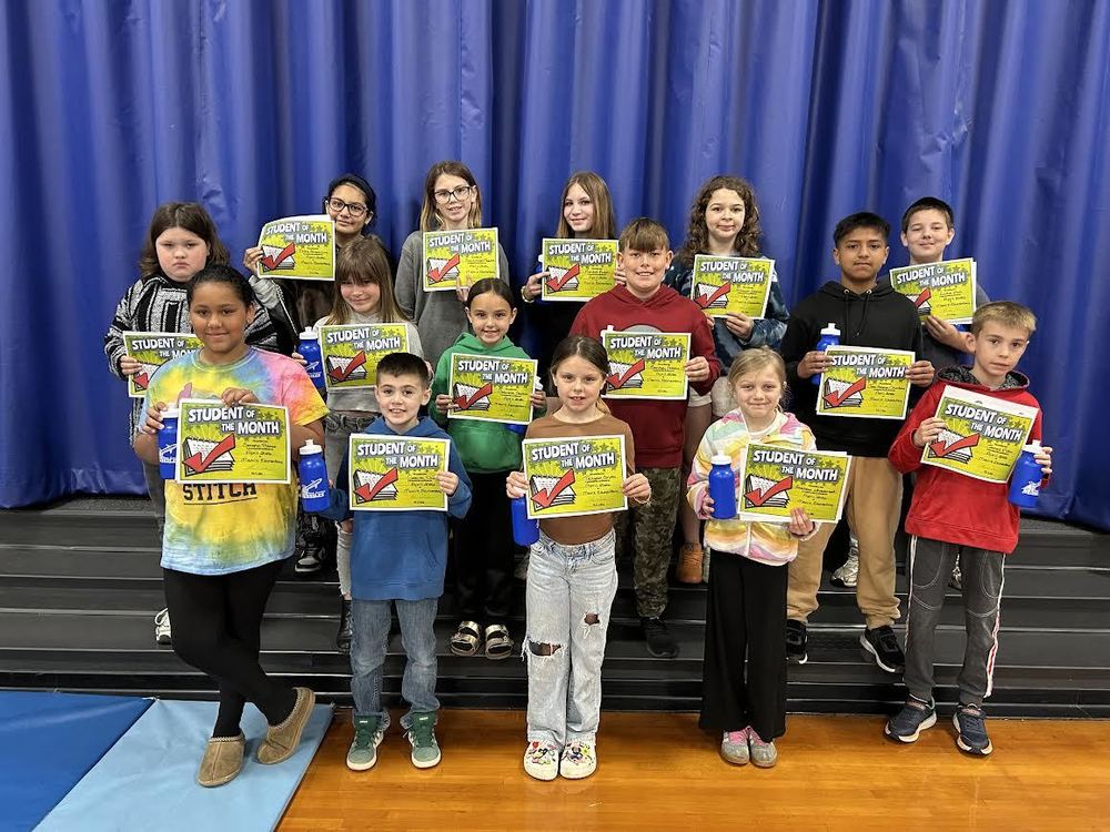 April Students of the Month