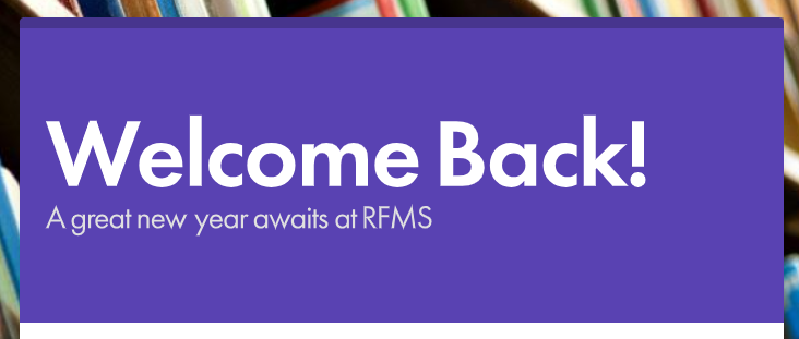 welcome back