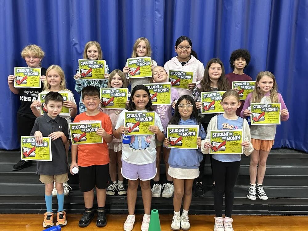 August Students of the Month