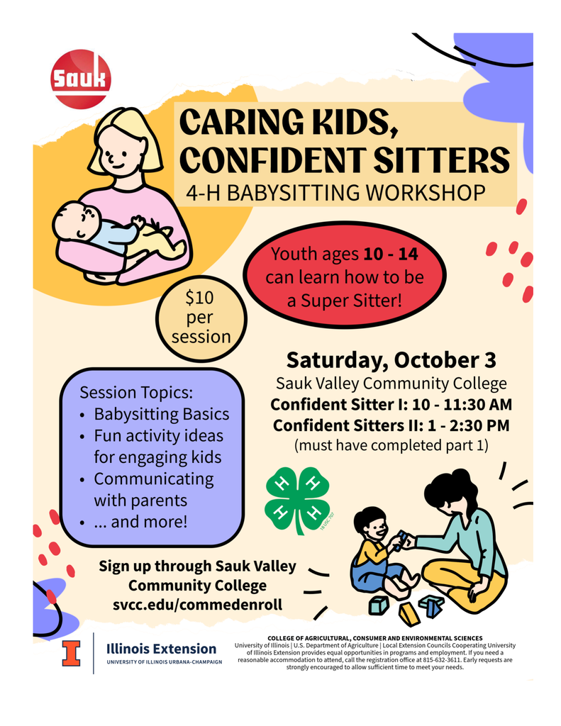 4-H Babysitting Workshop
