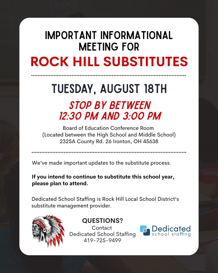 Notice to Substitutes 