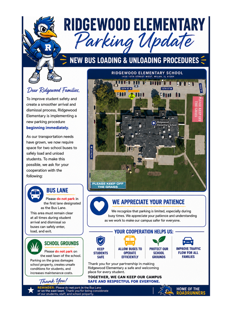 RW Parking Lot Update