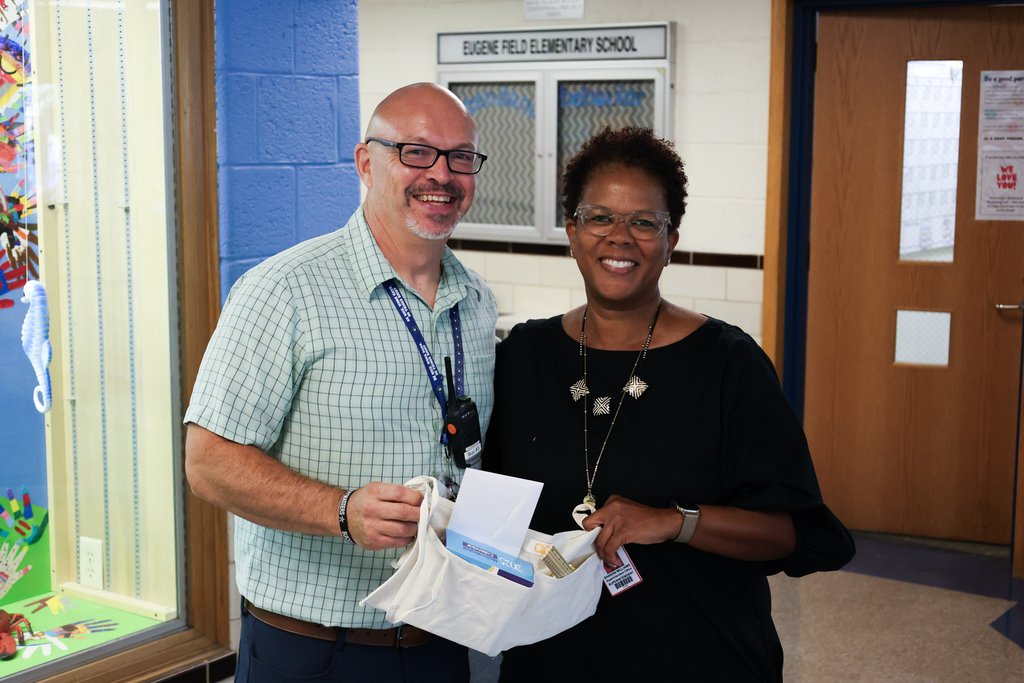 Dr. Williams and Principal Campbell