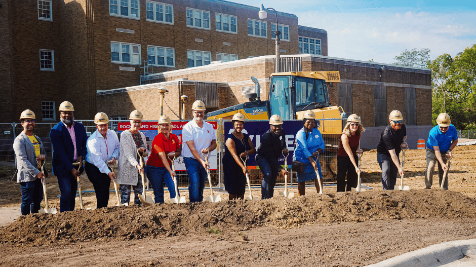 Aquatic Center Groundbreaking