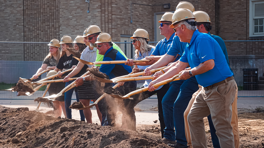Aquatic Center Groundbreaking