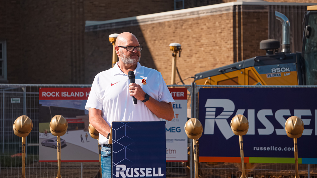 Aquatic Center Groundbreaking