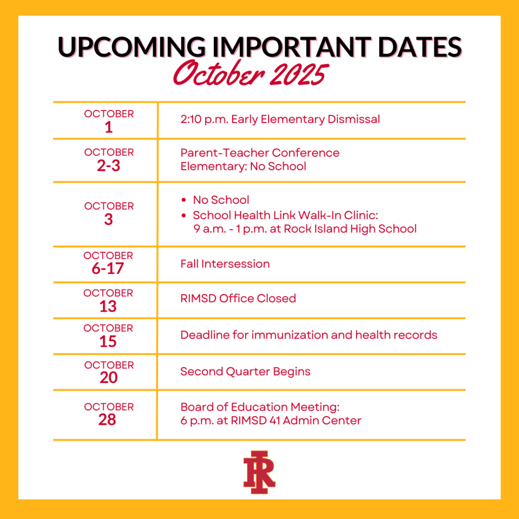 October important dates