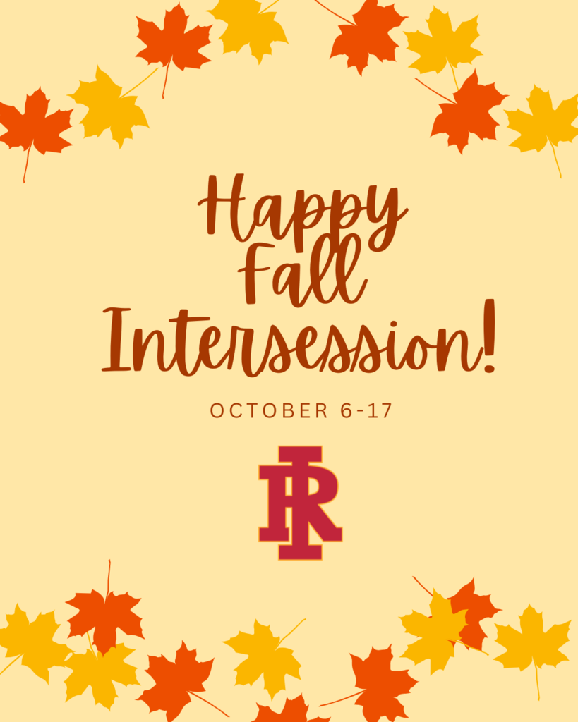 Fall Intersession - No School