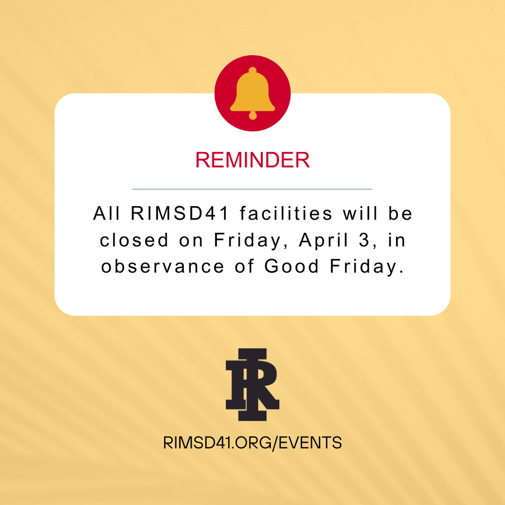 Good Friday - No School