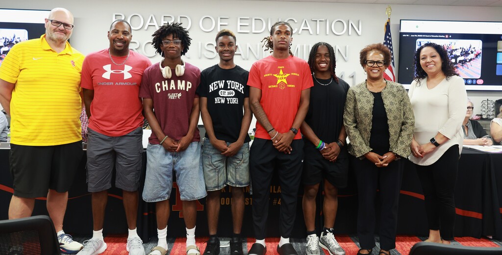 Boys Track Athletes