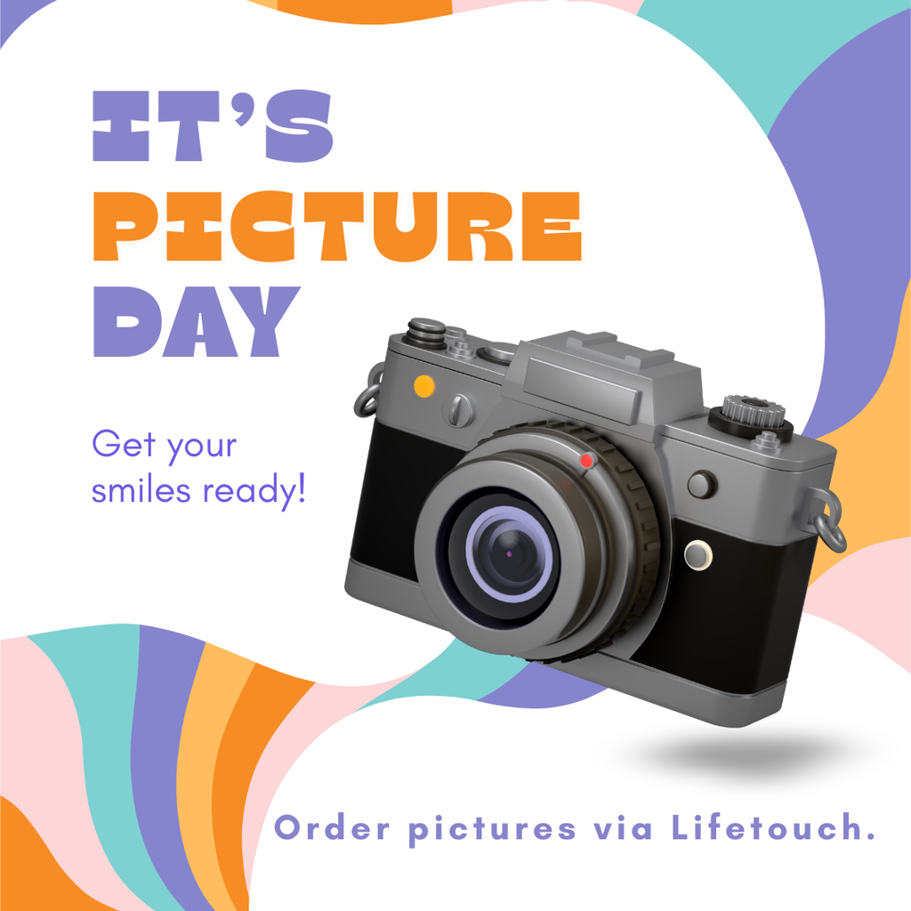 It's Picture Day at RICMS. Photos can be ordered through LifeTouch.